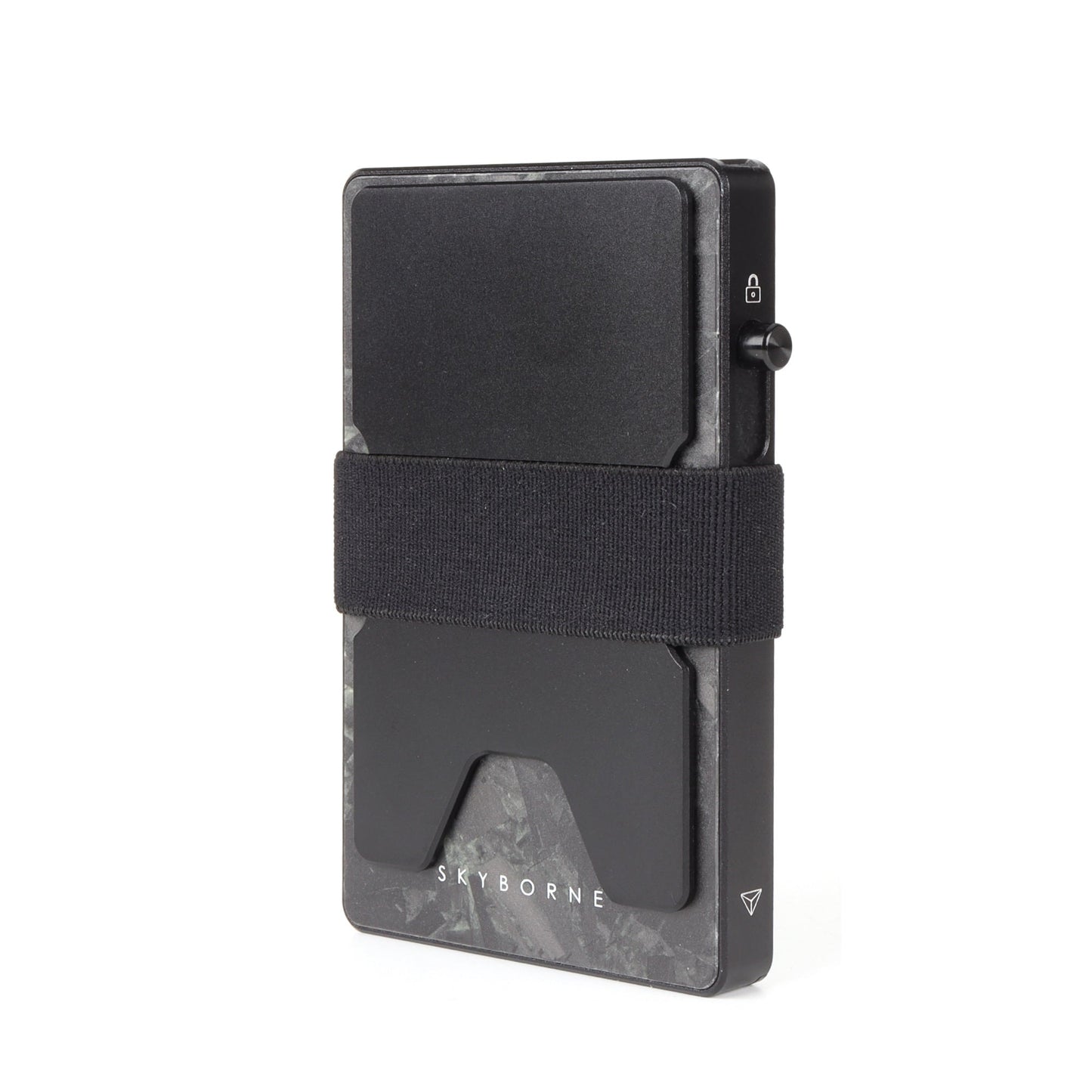 Black wallet with card holder