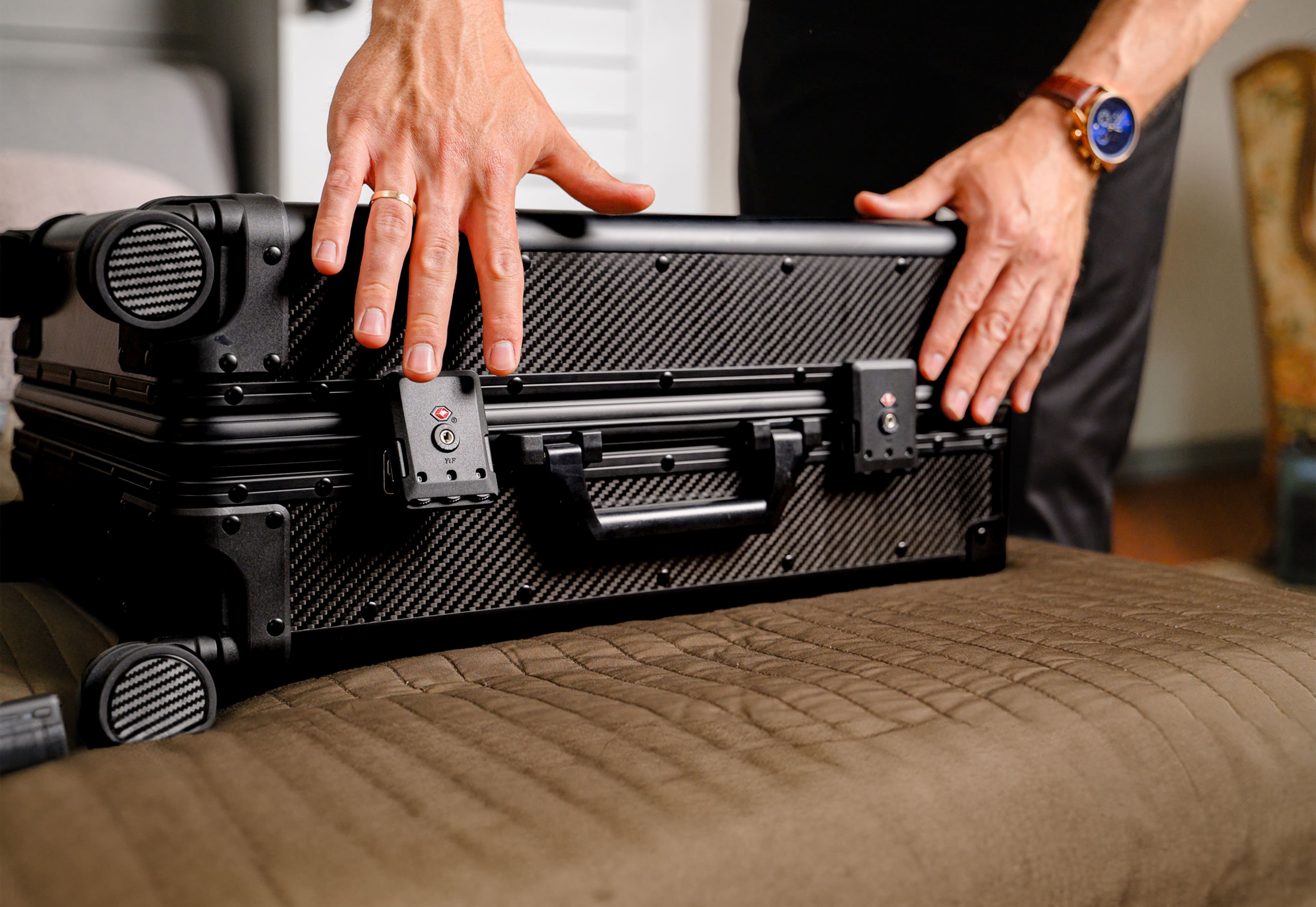B-2 Carbon Carry-On Trunk - Second Image