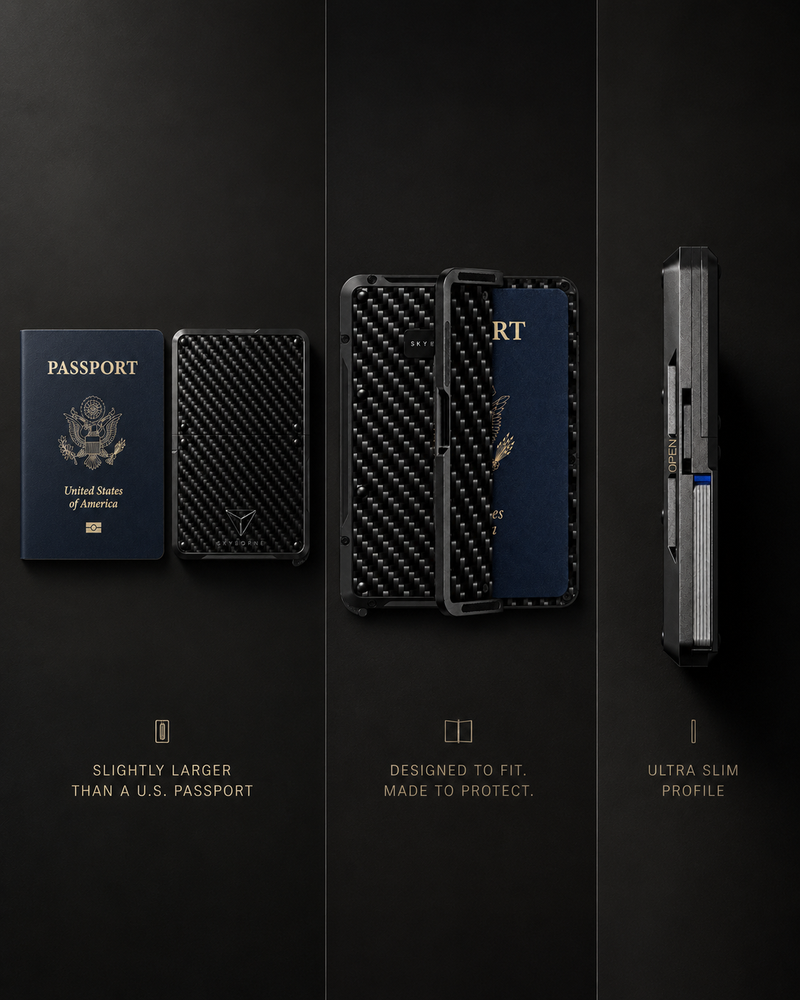 B-2 Passport Hub™—Carbon Stealth