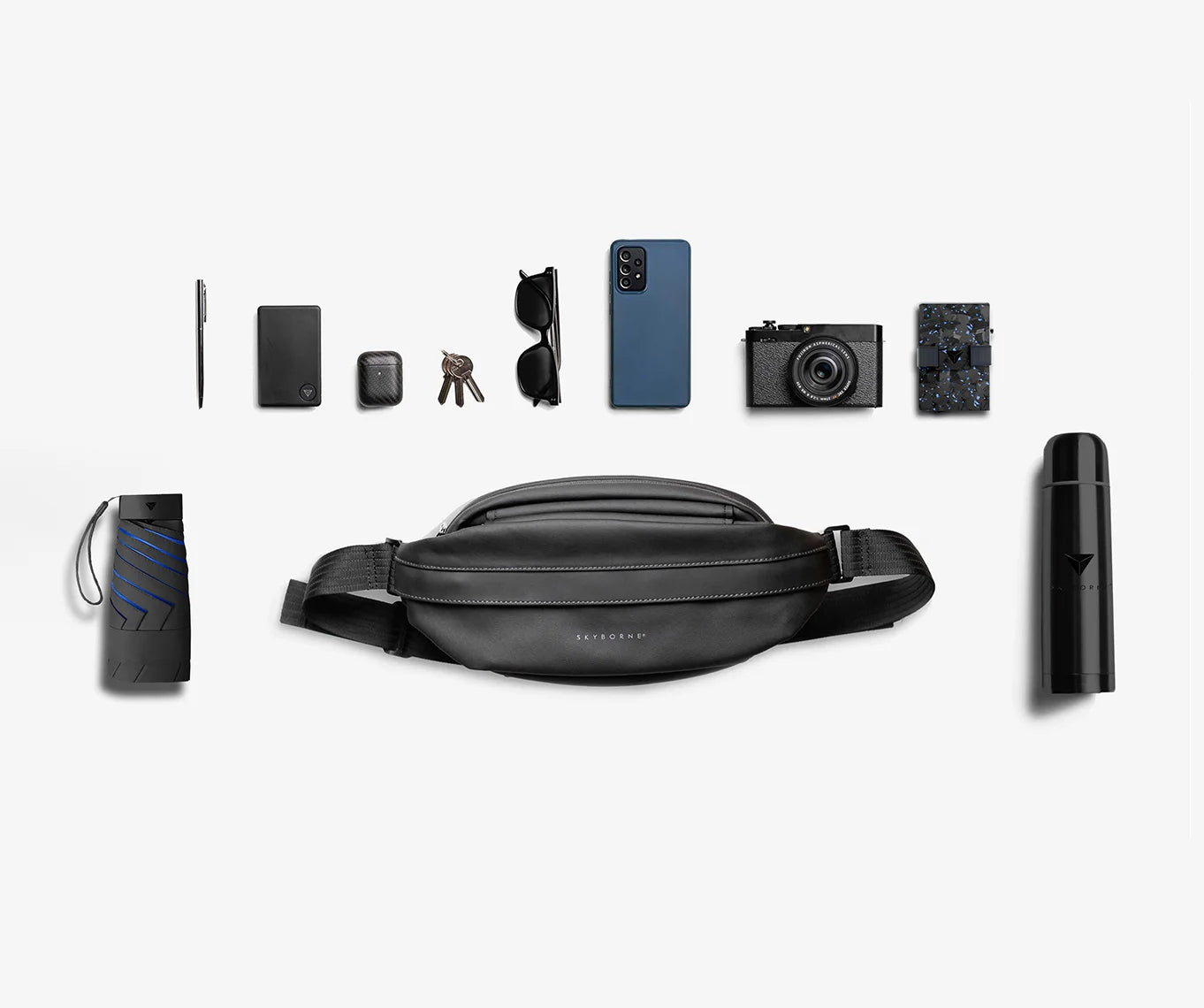 MINI Umbrella 2.0 - SKYBORNE#Lapris Blue