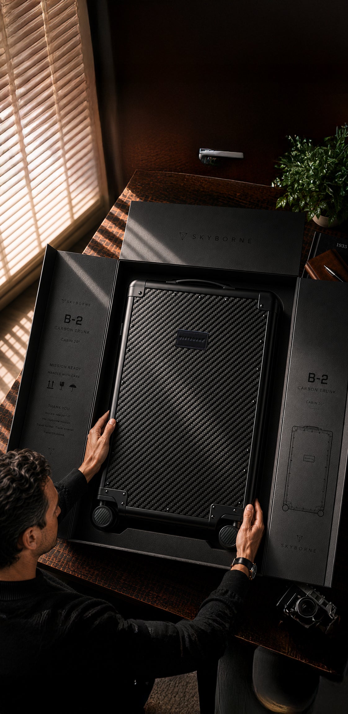B-2 Carbon Trunk™—Cabin 20"