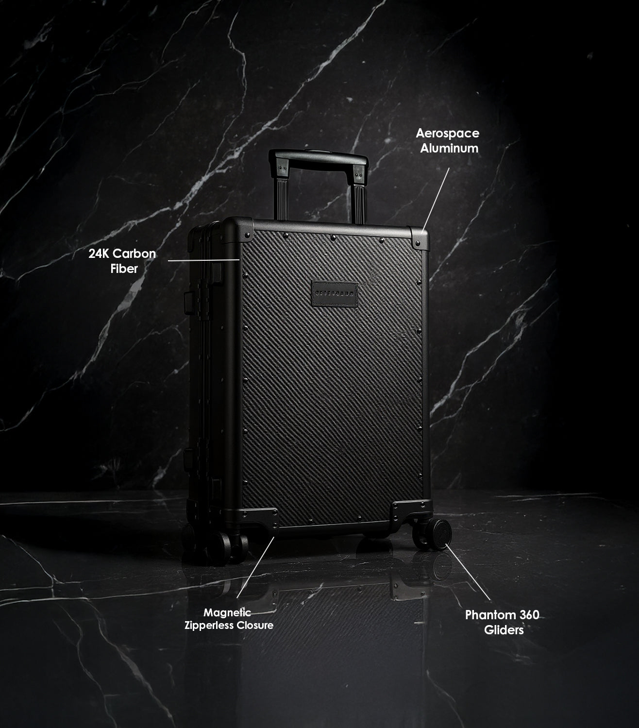 B-2 Carbon Carry-On Trunk