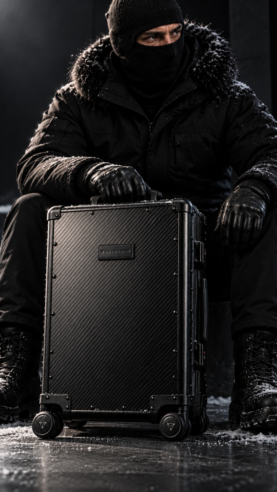 WINTER IN CARBON.