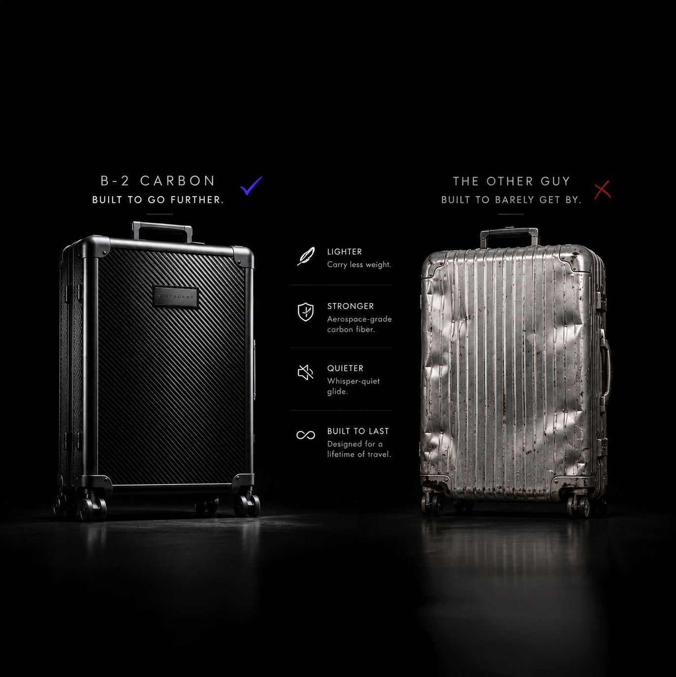 B-2 Carbon Trunk™— Grand 28"