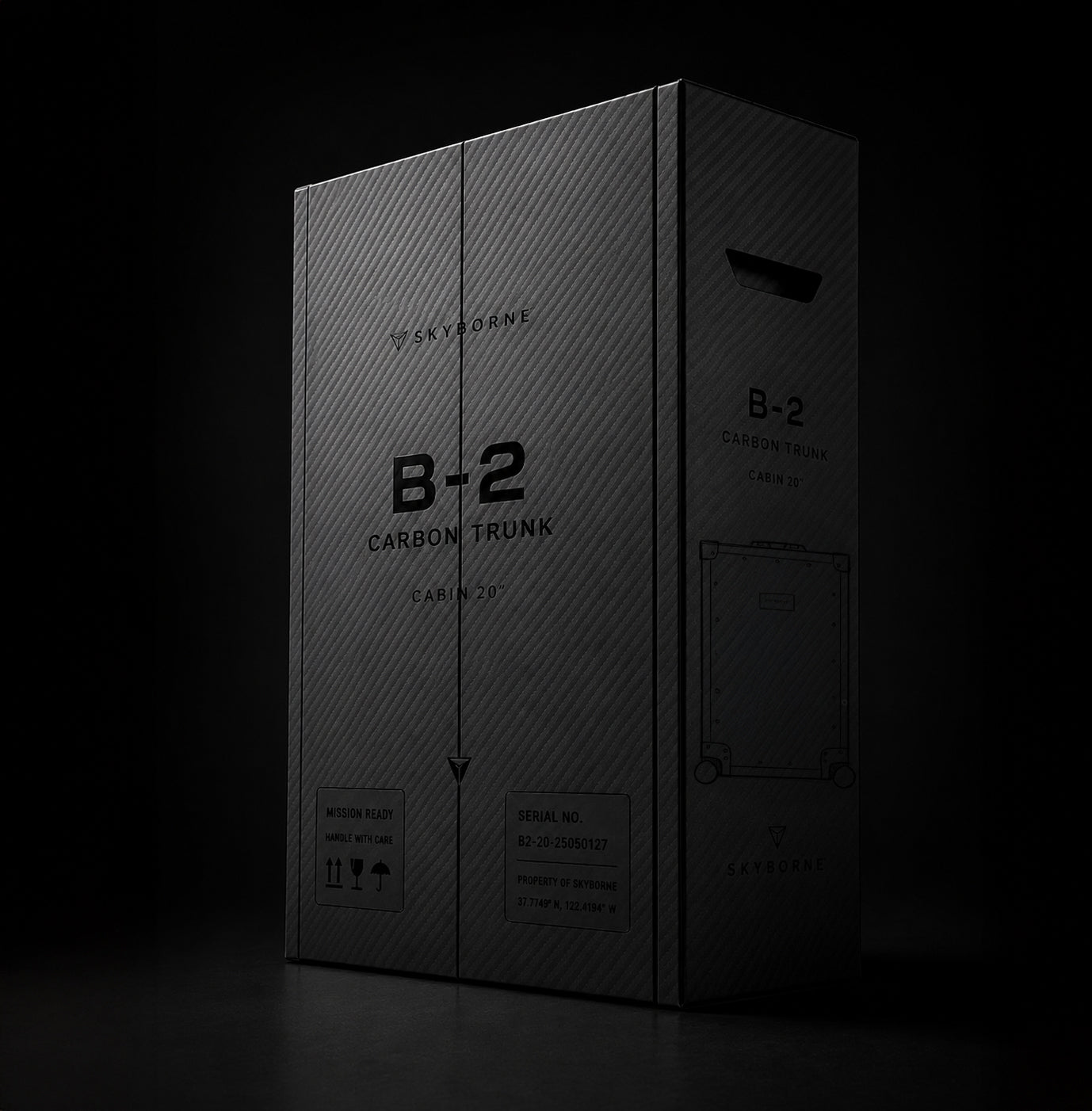B-2 Carbon Trunk™—Cabin 20"