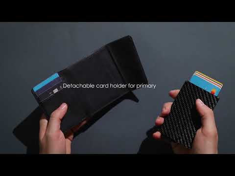 Shop Trigger Plus Carbon Fiber Stealth Black Smart Wallet – SKYBORNE