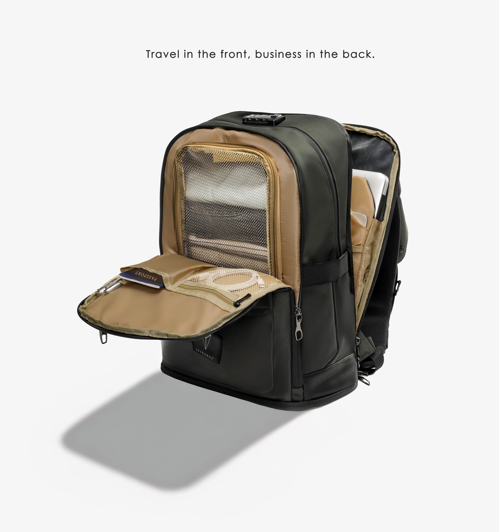 b-axis laptop tablet backpack Smart-Pack PRO Smart Travel Backpack